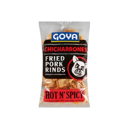 Goya Goya Chicharrones Hot & Spicy 3 oz., PK12 4936